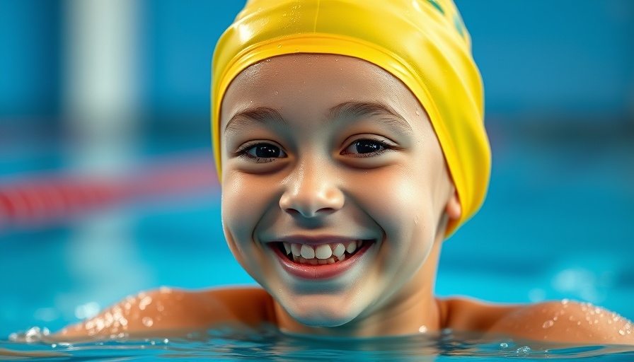 Summer McIntosh smiling after winning gold in 400m freestyle.