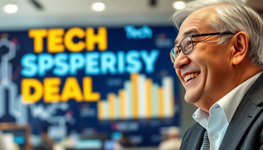 Nvidia AI demand growth highlighted by smiling executive at tech event.