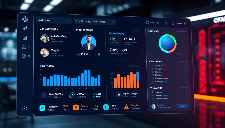 Innovative AI solutions interface for businesses
