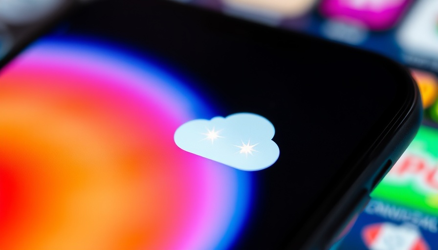 AI-generated video app icon on smartphone screen.