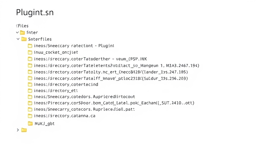 Claude AI plugin directory structure schematic, detailed layout.