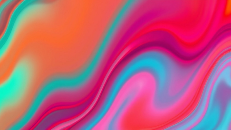 Abstract vibrant colors for Microsoft AI upgrades Windows 11