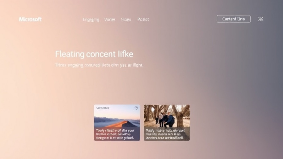 Microsoft AI Copilot interface showcasing engaging features.