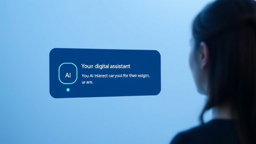 Microsoft AI interface engaging with user.