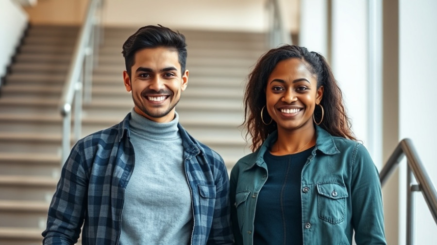 Confident team members of an AI materials science startup.