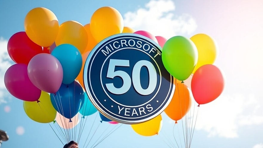 Microsoft celebrates 50 years