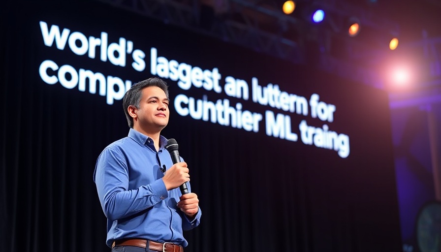 Amazon AI investment in Anthropic presentation on ML training.