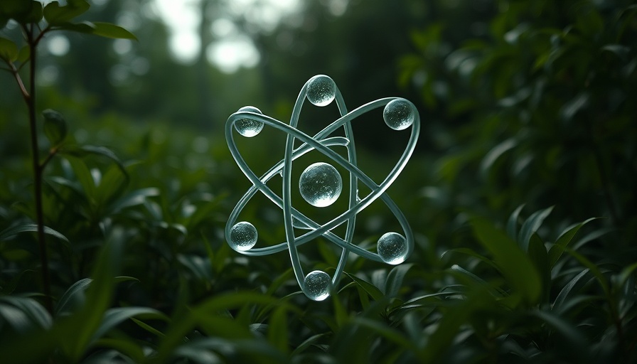 Perplexity AI logo in lush forest setting, atmospheric and serene.