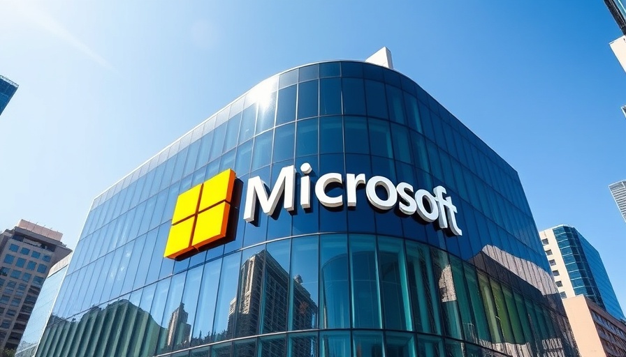 Office building with Microsoft logo representing Azure AI Foundry Labs