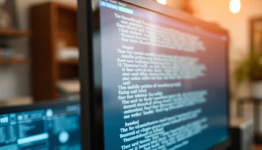 Blurred screen showing text related to AI usage, indicating North Korea's tech activities.