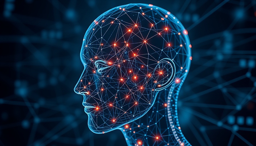 Futuristic digital head with AI theme, representing DeepSeek AI technology
