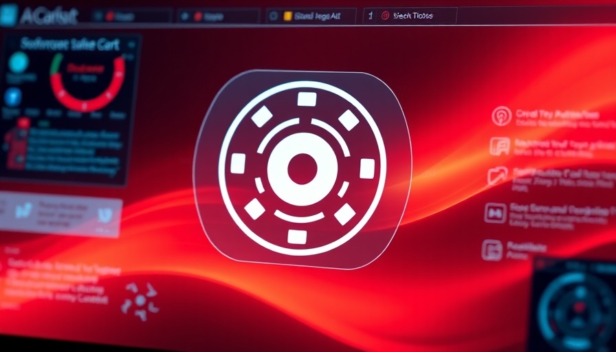 Microsoft AI Copilot interface on sleek red-orange gradient background.