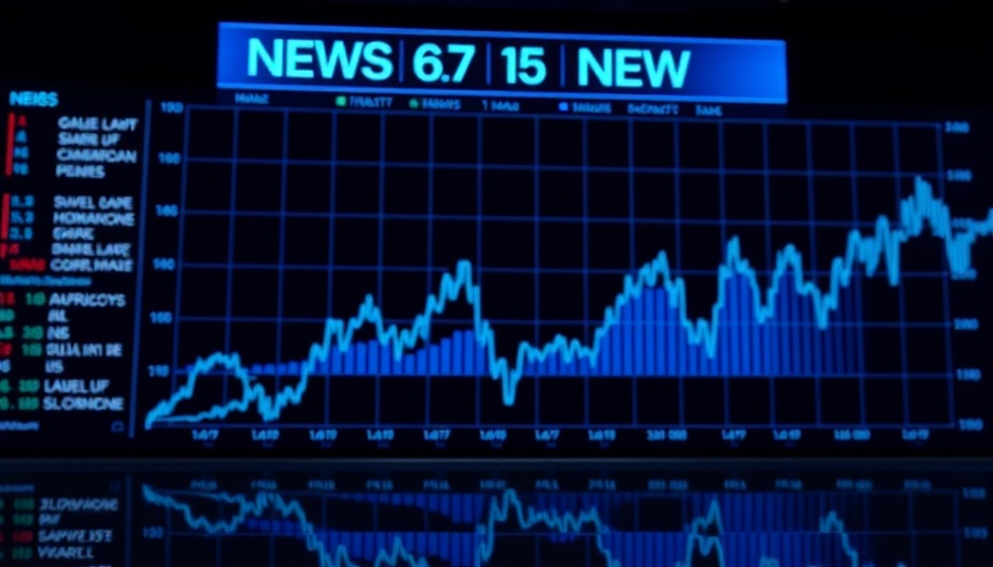 Modern financial graphic highlighting US equities fall, Nvidia earnings, and tariff concerns.