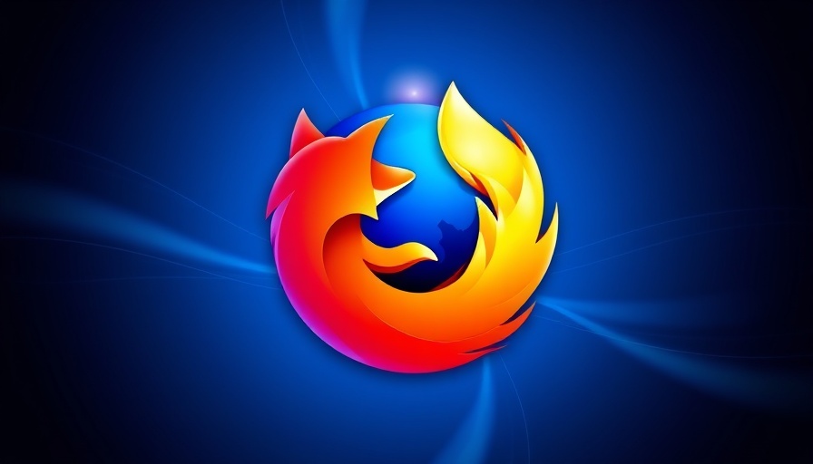 Stylized Firefox logo on gradient background symbolizing Mozilla Firefox Data Privacy