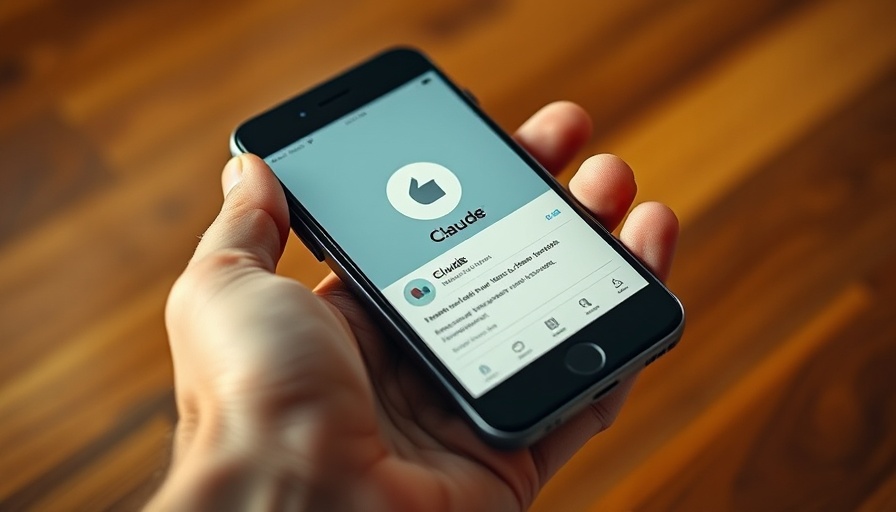 AI Jam Initiative Anthropic National Labs app on smartphone screen.