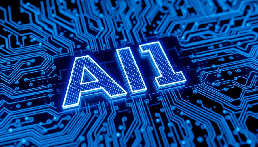 Futuristic AI circuit and glowing network illustrating trust.