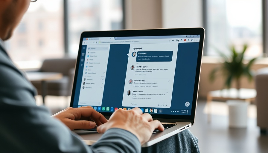 Person interacting with ChatGPT on laptop during OpenAI GPT-4.5 launch.