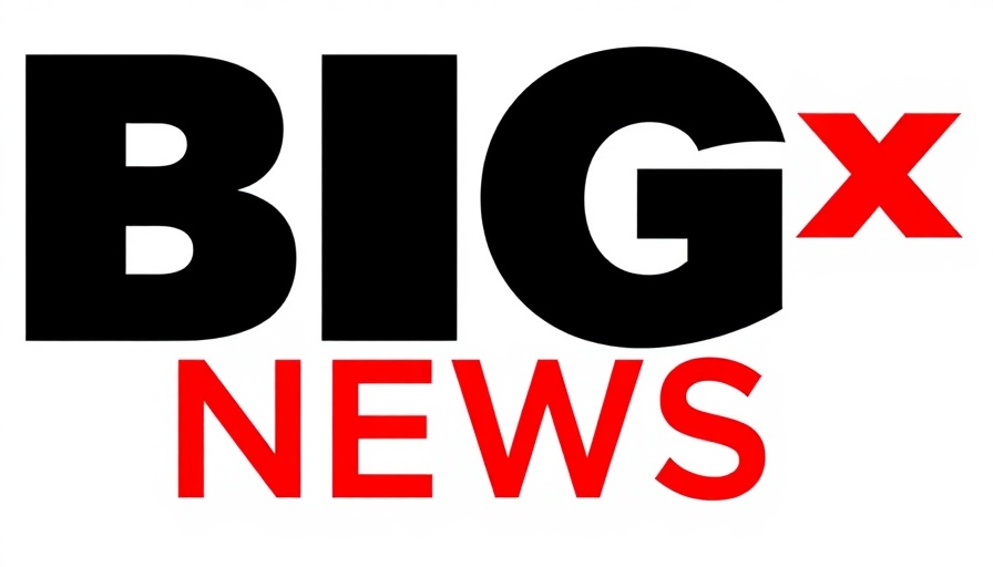 Bold BIG cx NEWS logo in black and red, minimalistic design.