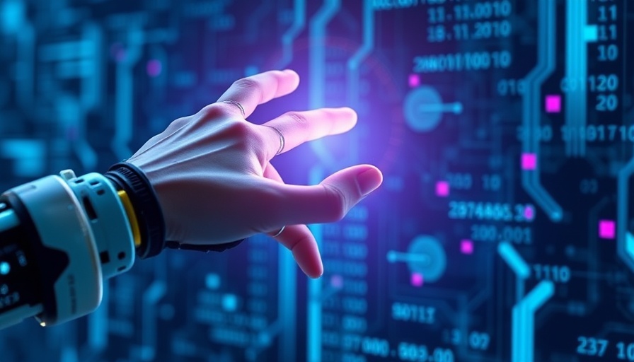 Claude Code AI DevOps futuristic human and digital connection