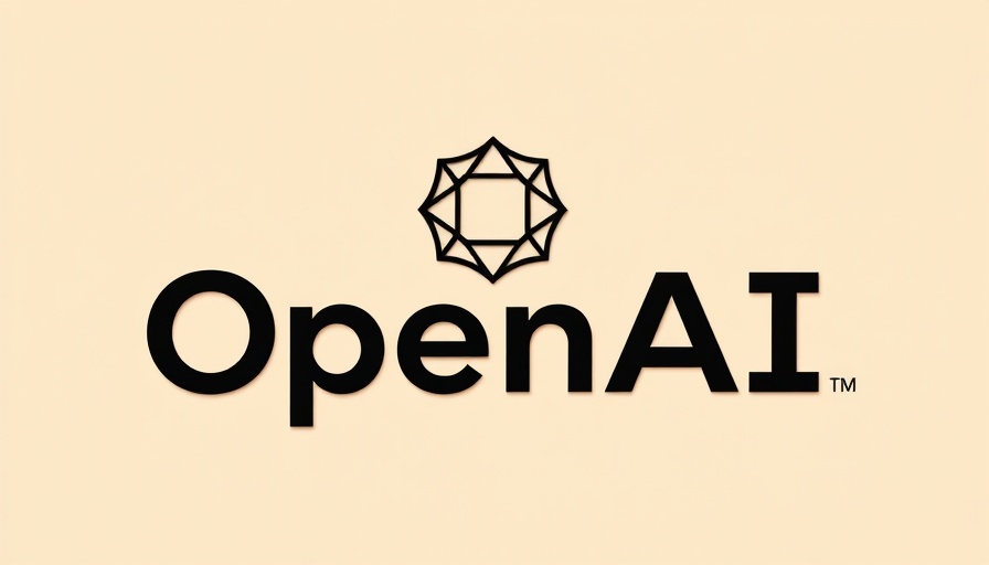 OpenAI logo on beige background for partnership news