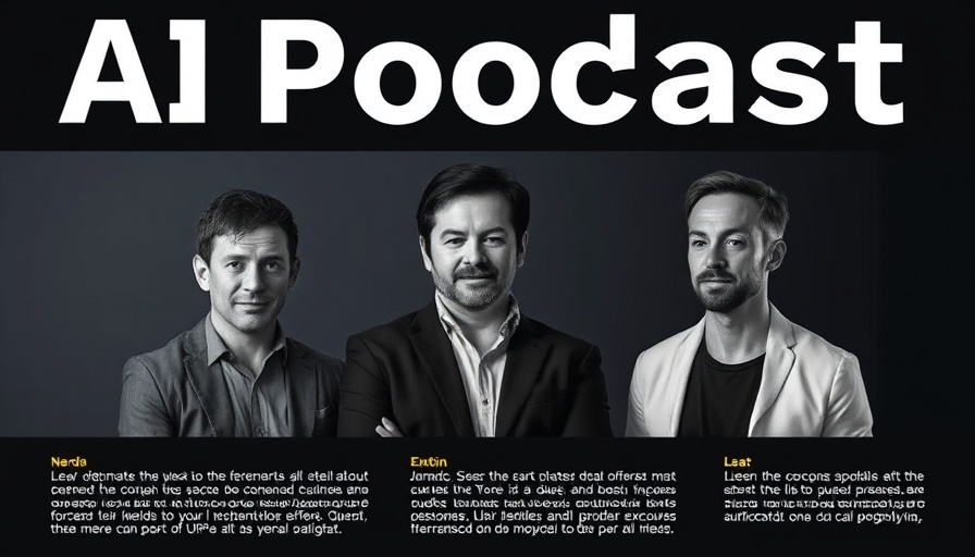 Podcast cover promoting deep reasoning AI discussion on teaching AI to think.