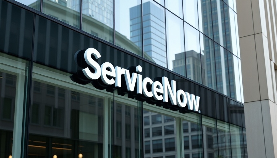 ServiceNow building representing AI agents for telecommunications.
