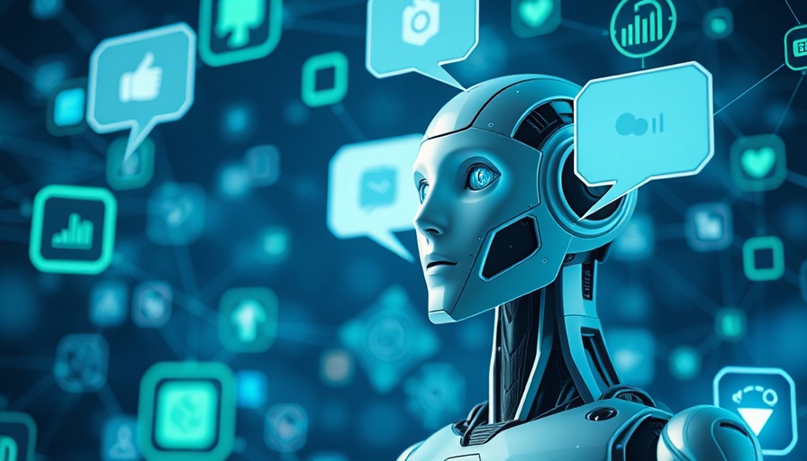 Agentic AI managing data flow in a digital network.