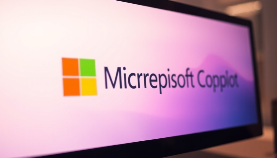 Microsoft AI Copilot interface with soft gradient background.