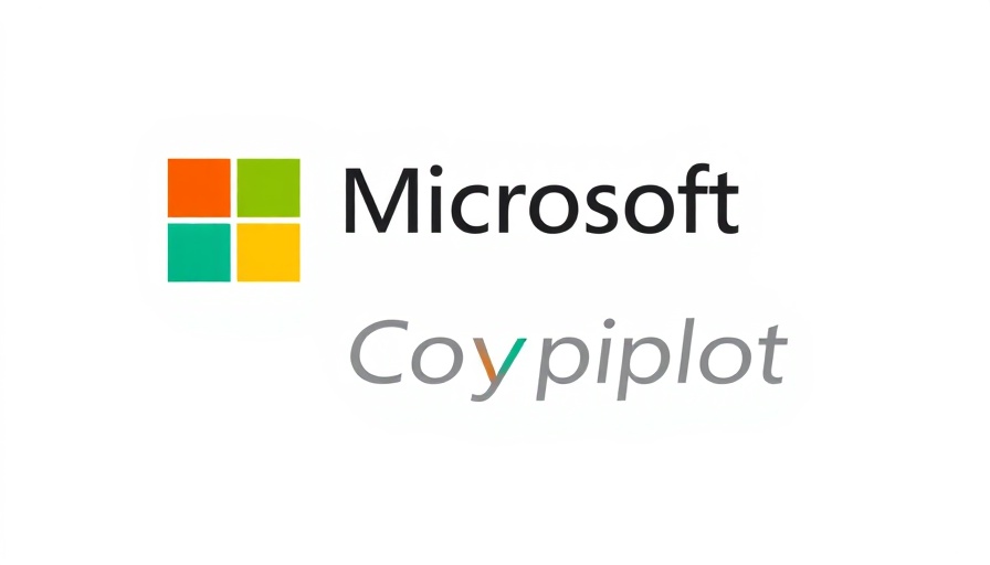 Microsoft AI Copilot vibrant gradient logo on white background