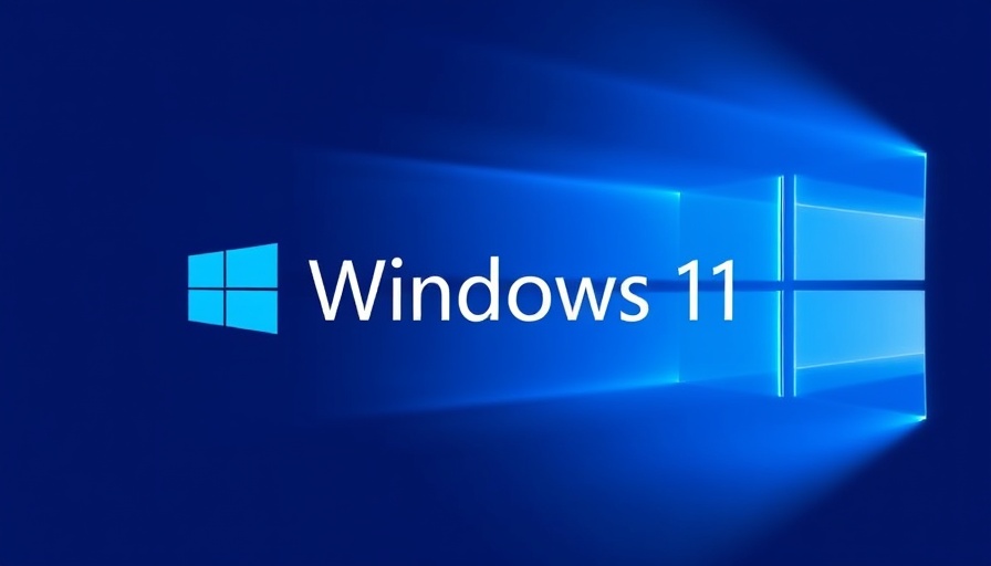 Windows 11 logo on blue background representing DeepSeek R1 models.