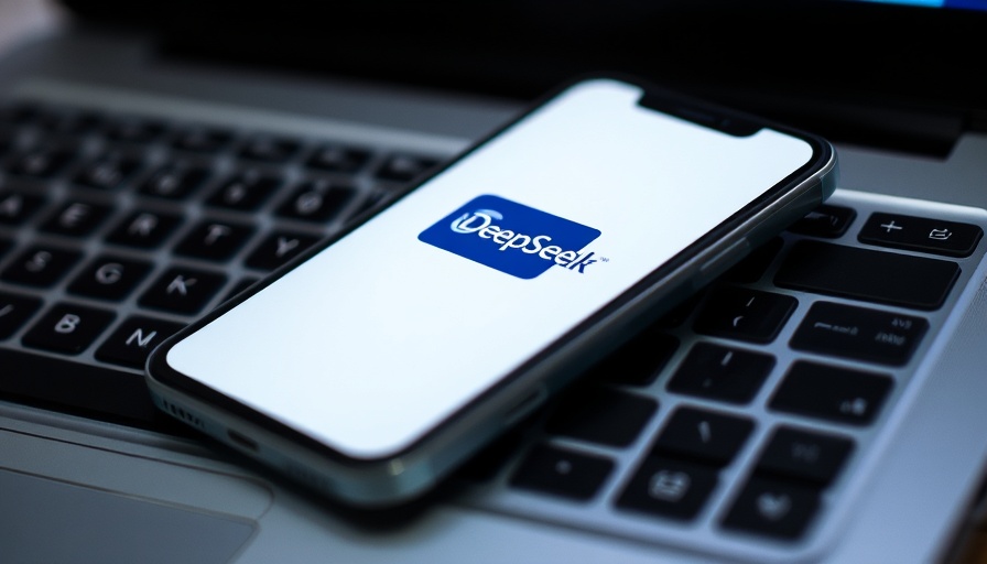 Tencent AI Bot Dominates DeepSeek logos on devices.