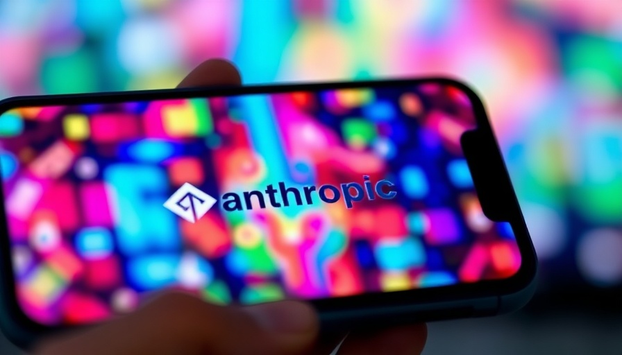 Anthropic valuation $61.5 billion logo display on smartphone.