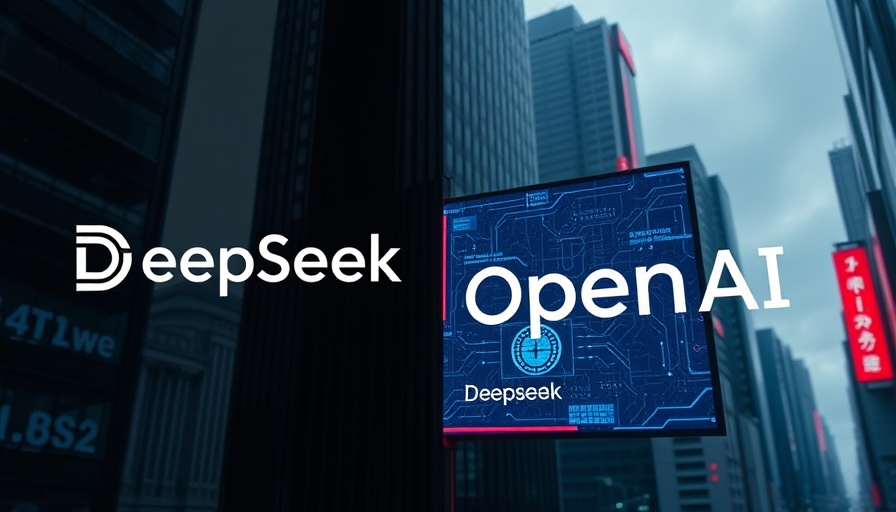 DeepSeek and OpenAI Mimicry Study contrasting logo display.
