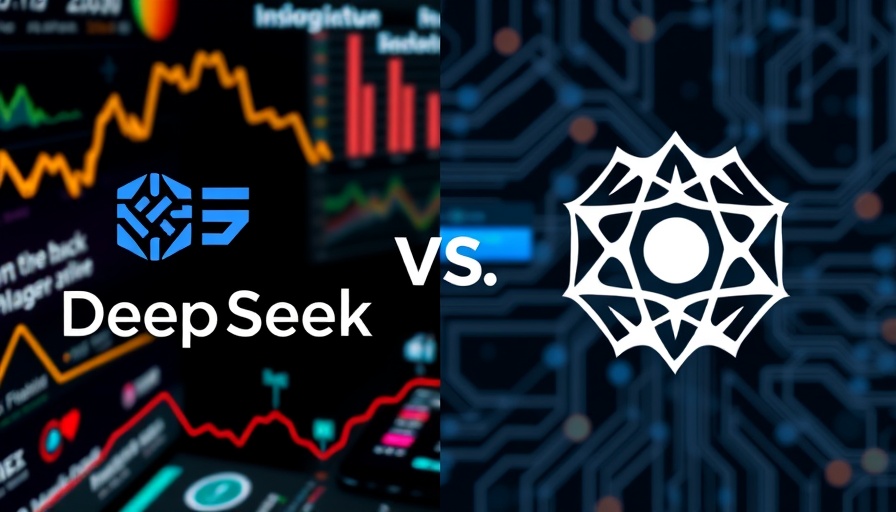 DeepSeek Mimics ChatGPT: contrasting logos of DeepSeek and OpenAI.