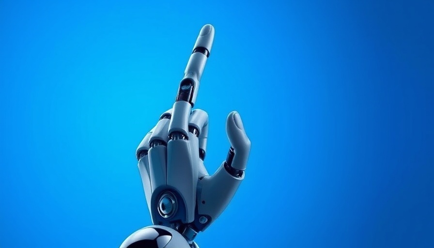 Futuristic robotic hand symbolizing Microsoft Dragon Copilot, advanced technology.