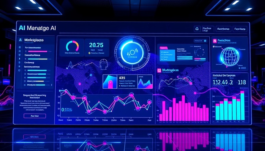 Agentic AI marketplace interface on dashboard