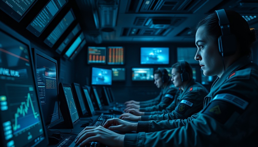 Axon Enterprise AI Expansion in military technology control room.