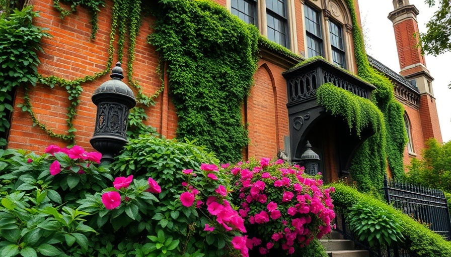 NextGenAI consortium University of Michigan AI site, iconic Michigan Union building with lush greenery.