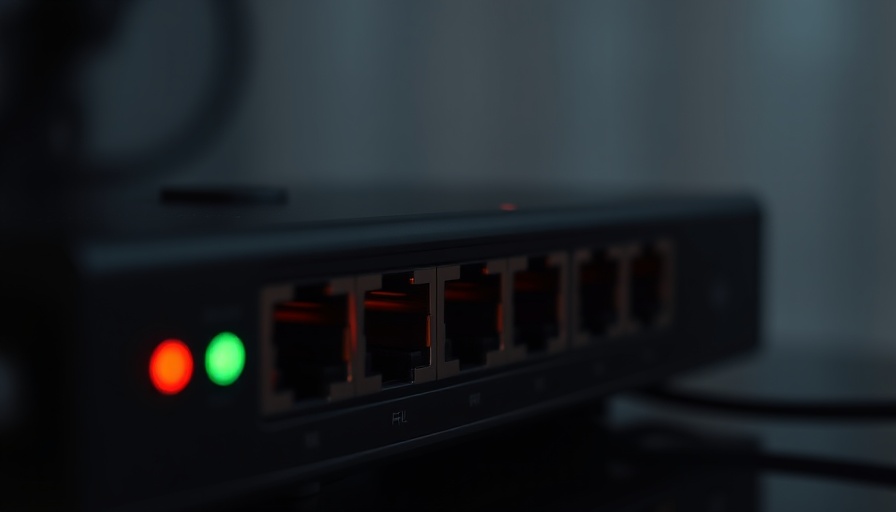 Network device with glowing connection for AI investment strategies