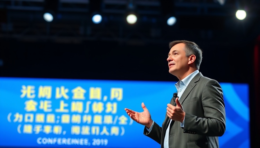 Agentic AI expert speaking at a tech conference