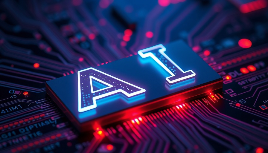 Digital AI representation on a microchip illustrating Nvidia's Stock Potential and AI Market Trends.