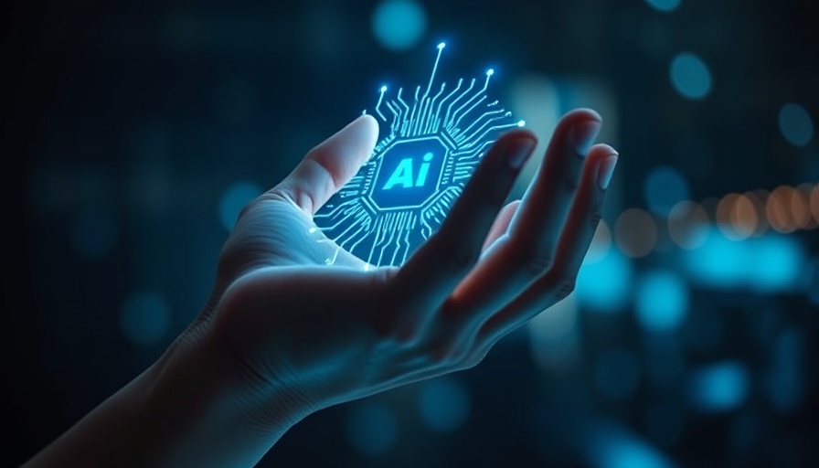 AI in pet food marketing concept with holographic AI design.