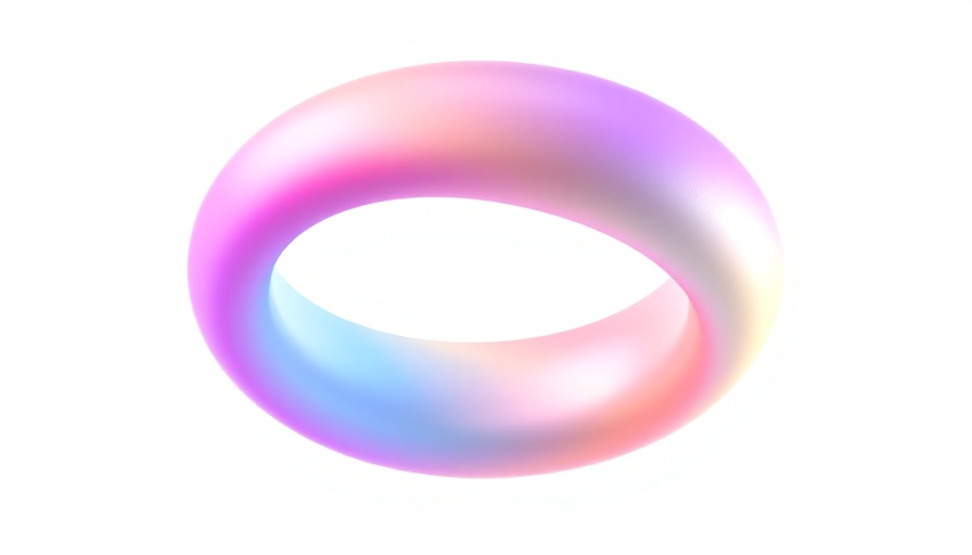 Colorful gradient torus icon highlighting trending AI news theme.