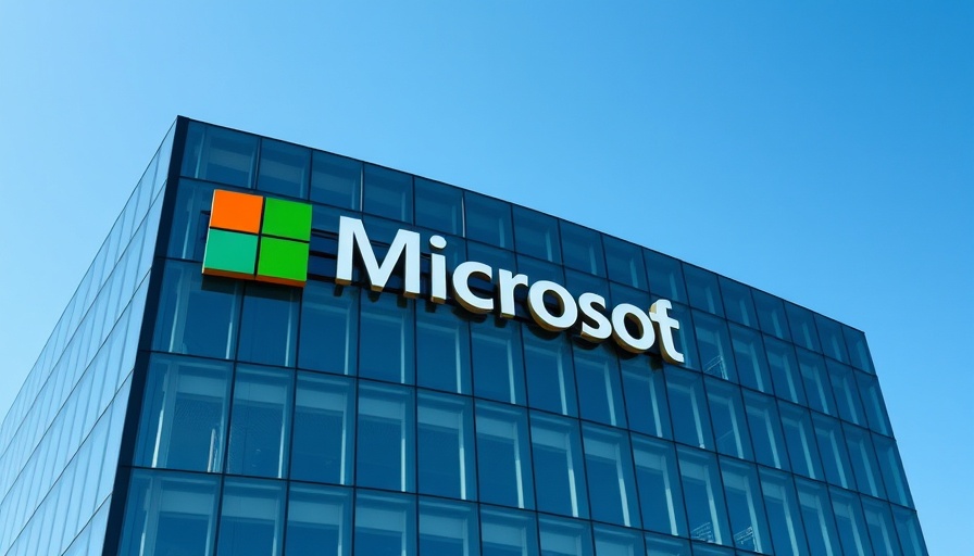 Modern Microsoft building with sleek architecture, Microsoft LLM Series