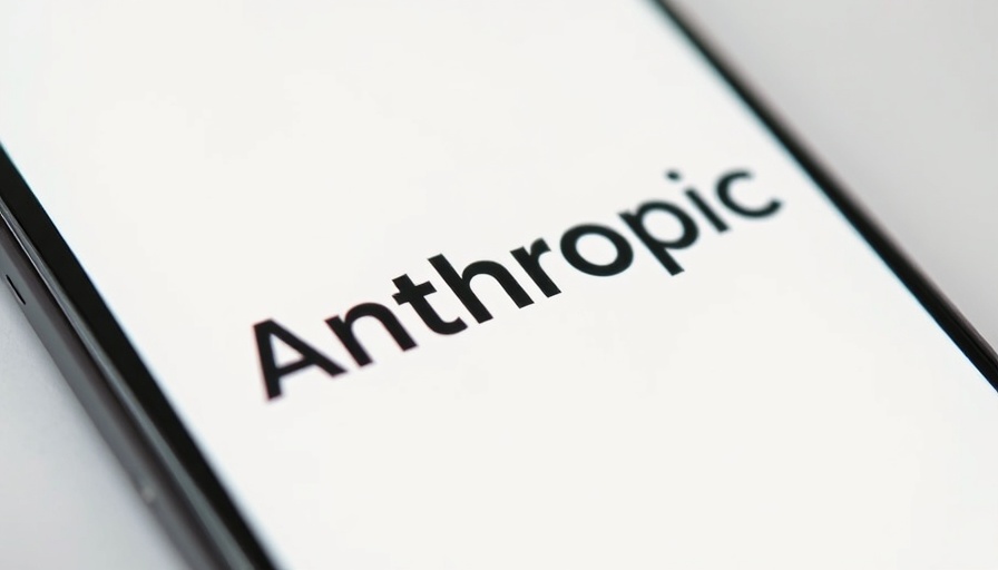Anthropic logo on smartphone screen, Google Anthropic AI investment