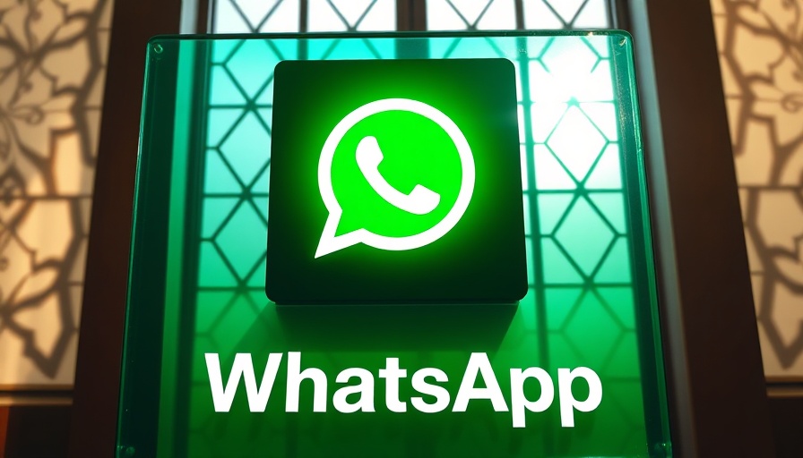 WhatsApp Meta AI widget logo on green background with design