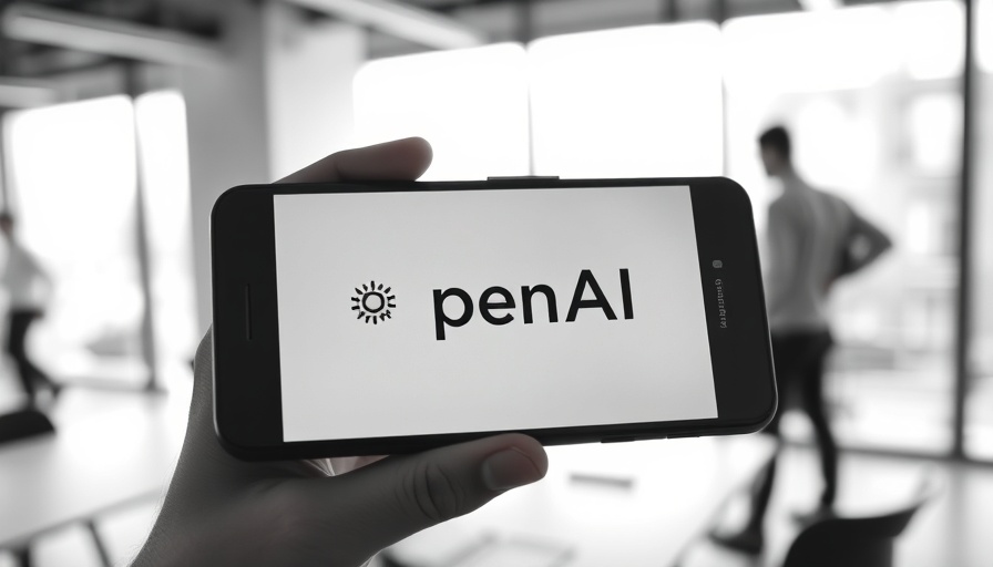 OpenAI logo on smartphone with generative AI text, AI agents pricing.
