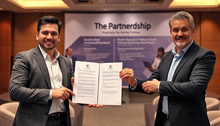 Agentic AI development partnership announcement with LG CNS and Cohere.