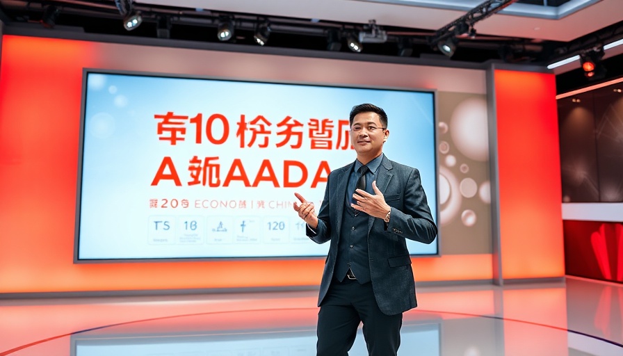 DeepSeek AI reveals top keywords in a modern studio presentation.