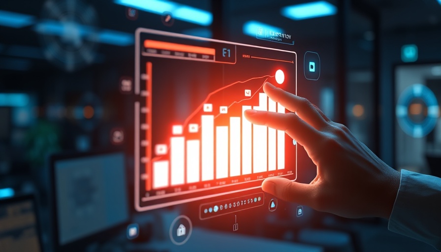 Futuristic AI statistics 2025 interface with growth charts.